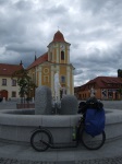 Kostel na náměstí ve Veselí nad Moravou