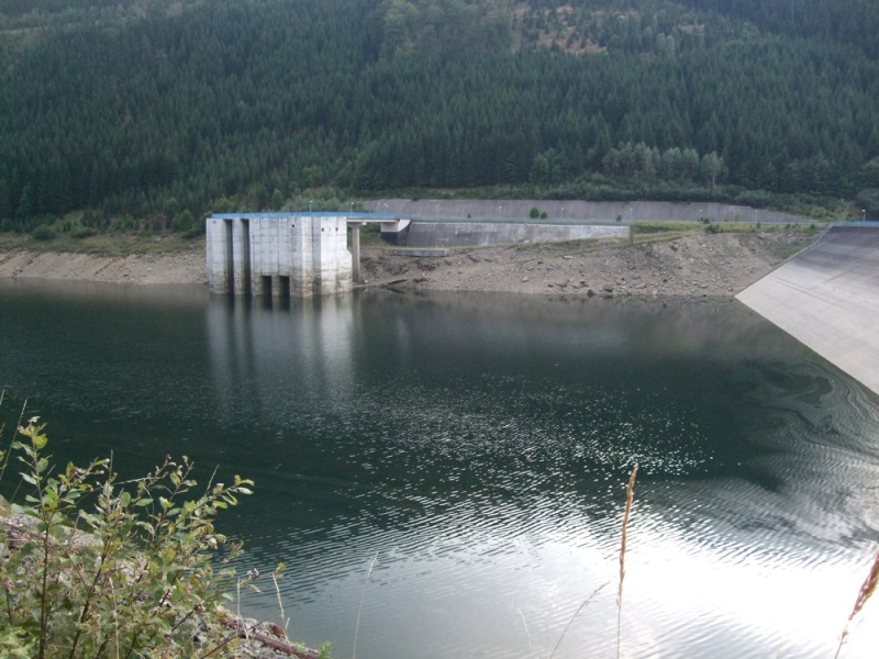 Dolní nádrž přečerpávací vodní elektrárny Dlouhé stráně