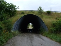 A takhle vypadají tunely a přejezdy pod dálnici...a je to i pro zvířata bych řekl