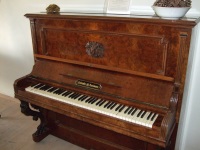 Na zámku bylo asi 10 pian, klavírů atp...slouží i pro koncertní příležitosti