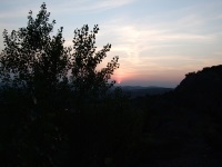 Západ slunce nad Hády...no ale ještě to budu muset vychytat, přeci jenom to nevypadá na té fotce jak ve skutečnosti:(