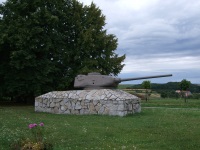 V Ořechově památník hrdimům z roku 1945