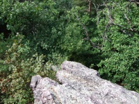 Výhledy na okolí ze skal z Babího lomu