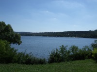 Výhled na brněnskou přehradu