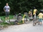 Odpočinek na začátku bílovické cyklostezky