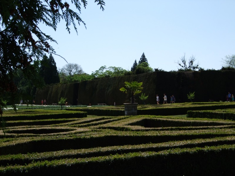 Lednický park a kusy z něj