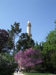 Minaret v Lednickém parku